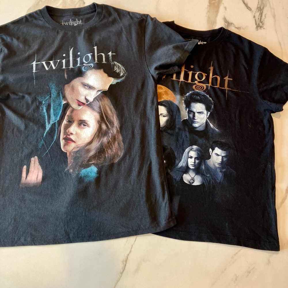 Twilight Graphic Short Sleeve Tee - Black